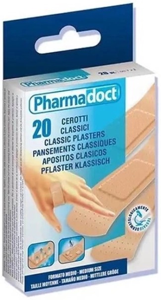 PH КЛАСИК 20 БРОЯ 4 размера миещ се пластир