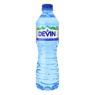 Натурална минерална вода ДЕВИН 0.5 л
