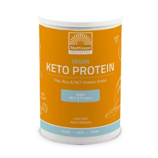 Mattisson Healthstyle Веган Кето протеинов шейк - грах, ориз, MCT, 350 g прах