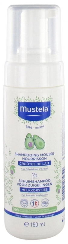 Mustela Шампоан-пяна за новородени 150 мл
