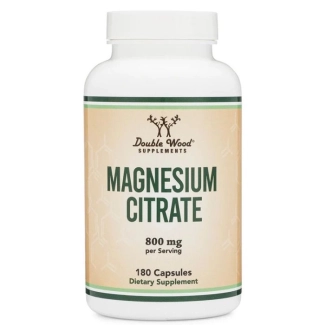 Нервна система и мускулатура - Magnesium Citrate Магнезий (цитрат), 180 капсули