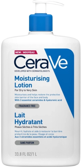 CeraVe Хидратиращ лосион за лице и тяло 1л
