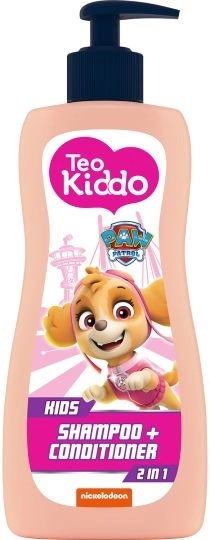 Teo Kiddo 2 в 1 Шампоан и балсам за коса за момичета 400 мл