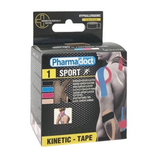 Pharmadoct КИНЕЗИО Терапевтична лента Охра 5 м х 5 см