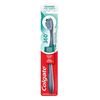 Colgate 360 Whole Mouth Clean Четка за зъби Medium