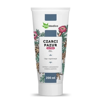 Ekamedica Масажен гел дяволски нокът, 200 ml