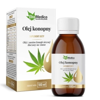Ekamedica Коса и кожа, хормонален баланс - Масло от конопено семе + витамин Е, 100 ml