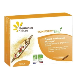 Fleurance Nature Тонус и Енергия - Toniform Био, 10 ампули за пиене
