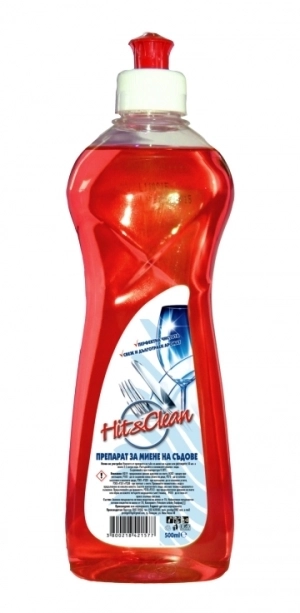 Hit&Clean Препарат за миене на съдове горски плодове 500 мл