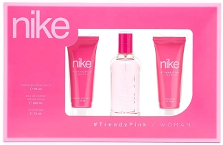 Nike Комплект Trendy Pink - Tоалетна вода, Душ гел и Лосион, 100 + 2 x 75 ml