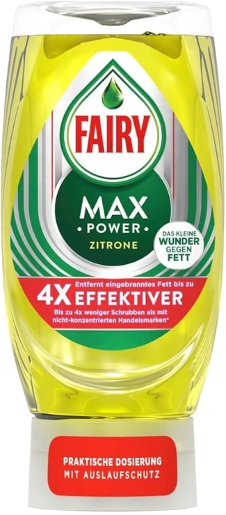 Fairy Max Power Lemon Препарат за съдове 370 мл