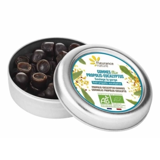 Fleurance Nature При възпалено гърло - Прополис + Евкалипт Био, желирани таблетки