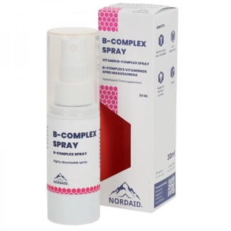 Нервна система - Витамин В-Комплекс спрей за уста с вкус на мента, 30 ml / 200 впръсквания