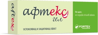 Fortex Афтекс гел успокояващ и защитаващ гел 20 мл