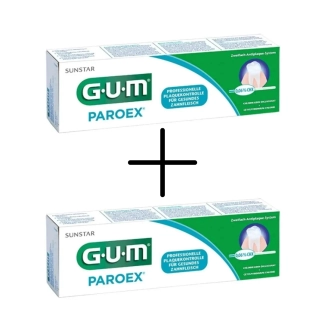DUO GUM Paroex Паста за зъби 0.06% 75 мл 2 броя