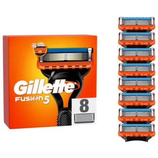 GILLETTE FUSION 5 Ножчета за бръснене 8 бр.