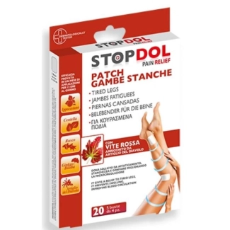 STOPDOL Pain Relief Лепенки за уморени крака 20 бр