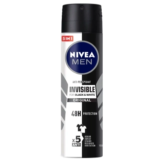 NIVEA MEN Дезодорант Black&amp;White Invisible, 150 ml