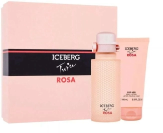 Iceberg Twice Rosa Комплект за Жени - EDT 125 ml + лосион за тяло 100 ml