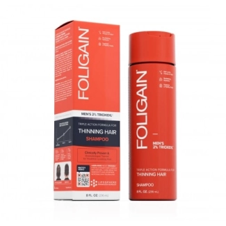 FOLIGAIN® Регенериращ шампоан за коса с 2 % Trioxidil за мъже (8oz) 236ml