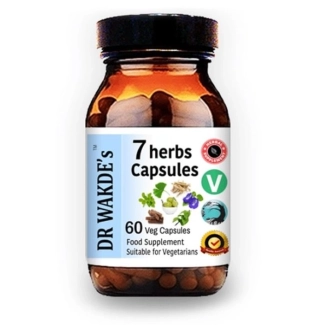 DR WAKDE’s 7 Билки - топ стимулант за всички органи и системи в тялото, 60 капсули
