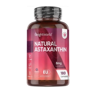 WeightWorld В подкрепа на зрението - Астаксантин (от микроводорасли), 180 капсули
