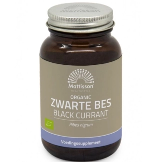 Mattisson Healthstyle Подпомага зрението и сърцето - Касис, 300 mg x 120 капсули