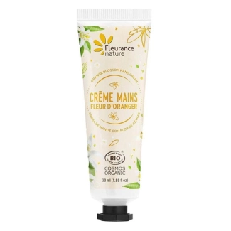 Fleurance Nature Крем за ръце с плодова вода от портокал, масло от Ший и Алое Вера, 30 ml