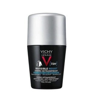 Vichy Homme Дезодорант рол-он с до 72 часа ефект против изпотяване, петна и раздразнения 50 мл