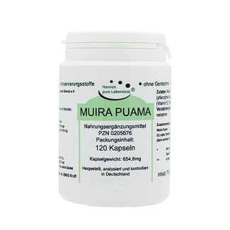 Muira Puama - Муира Пуама (Естествен афродизиак), 120 капсули