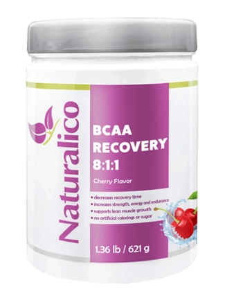NATURALICO BCAA Recovery 8:1:1 621 гр. Вкус череша