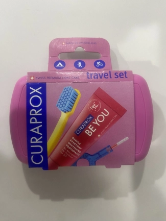 CURAPROX Комплект за път Be You Розов