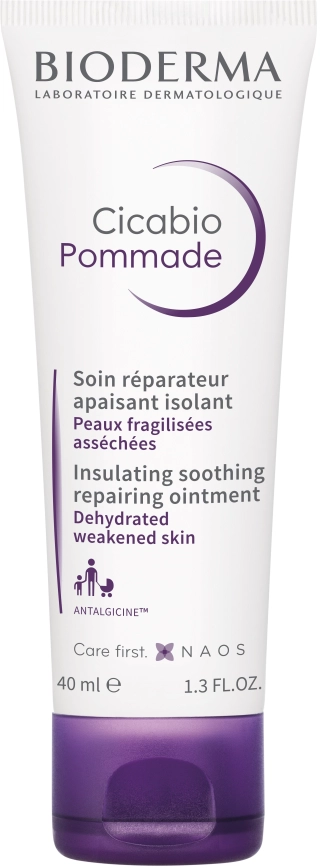 Bioderma Cicabio Възстановяващ мехлем при кожни увреждания 40 мл